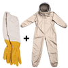 Outils dapiculture Combinaison anti-abeille Protection des abeilles Exportation Combinaison complète du corps Gants