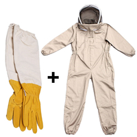 Outils dapiculture Combinaison anti-abeille Protection des abeilles Exportation Combinaison complète du corps Gants