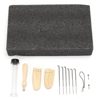 Outils de feutre de laine Craft Needle feutrage Starter Kit Accessoires Stamp Poker