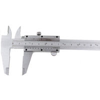 Outils de mesure de micromètre de jauge de calibre en métal dacier inoxydable de Vernier de calibre de 0-150mm / 0.