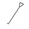 Outils de poignée de levage de couverture dégout de route de crochet de trou dhomme de 24 standard