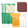 Outils de réparation murale GOCHANGE 3 ensembles de peinture murale + tête + grattoir + papier de verre carré pratique m