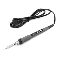 Outils de soudure réglables de température de fer à souder électrique numérique LCD 90W