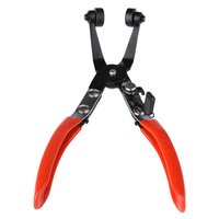 Outils de véhicule automatique outils de serrage de tuyau 45 degrés dangle courbé nez nez tuyau de serrage pince tu
