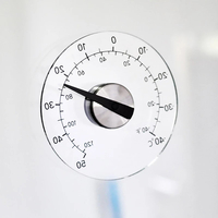 Outils dinstruments de température de thermomètre étanche Transparent pour hydromètre de fenêtre extérieure pâte co