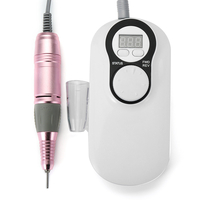 Outils électriques de polissage de machine de foret de clou de 30000 tours par minute rectifiant le gel UV rechargeable