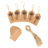 Outils multifonctionnels douvre-bouteille de clé squelette antique de 50pcs avec la carte détiquette de Kraft