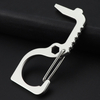 Ouvre-porte EDC Outil dascenseur de presse portable sans contact Ouvreur de clé antibactérien en alliage de zinc