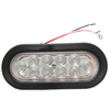 Ovale lampe étanche de 6 pouces arrêt de son tour 10 LED voitures de queue de feu arrière