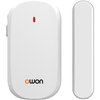 OWON ZB 2.4GHz commutateur de porte et fenêtre sans fil alarme magnétique de porte intelligente liée à la lumière/climat