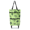 Oxford pliable panier chariot chariot chariot chariot à roulettes marché sac de rangement extérieur