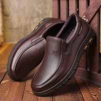 Oxfords en cuir de vache pour hommes Soft antidérapants
