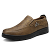 Oxfords Occasionnelles Chaussures Confortables en Cuir Microfibre de Grande Taille