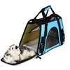Oxford tissu pliable chien caisse sac pour animaux de compagnie transporteur fourre-tout sac chiot chat chien sac à main