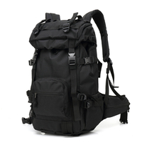 OZUKO 40L Sac À Dos Escalade Imperméable Nylon Sac À Dos Camping Voyage Randonnée Sac À Bandoulière Max Charge 40-60kg
