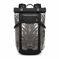 OZUKU 15, 6 pouces Sac à dos Grand Capacuty USB Charge Étanche Fluorescent Anti-voleur Voyage Mode Étudiant Ordinateur Po