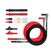 P1300B + 12-en-1 Super Multimètre Sonde Remplaçable Sonde Pince Multi Mètre Test Kits + Pinces Alligator