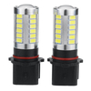 P13W Blanc 6000K 500LM 33LEDs Feux De Voiture Antibrouillards Feux de jour Ampoules Erreur Gratuit