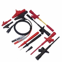 P1800D 11 en 1 Kit de fils de sonde multimètre universel BNC sonde de Test électronique de fil de Test électronique