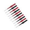 P5007 10pcs isolant perçage aiguille non-destructive sonde de test multimètre