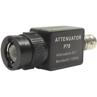 P78 20: 1 Signal Atténuateur 10MHz Bandwidth Oscilloscope Accessoires BNC Adapter HT201 Version de Mise à Niveau