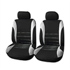 Pack de 4 housses de siège de voiture universelles avant arrière appuie-tête arrière ensemble complet de couverture auto