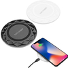 Pad de remplissage mince sans fil Qi rapide de chargeur pour iPhone 8 / 8P iPhone X Samsung S8