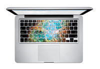 PAG The Night Blue Light PVC Keyboard Sticker autocollant sans bulles pour Macbook Pro 13 15 pouces