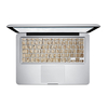 PAG Wall Colored Glaze Macbook Keyboard amovible sans bulle autocollant autocollant pour Macbook Pro 13 15 pouces