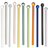 Pailles réutilisables respectueuses de lenvironnement de paille de verre de Borosilicate de partie