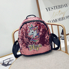 Paillettes 3D motif licorne sac à dos école sac à dos sac à dos cartable