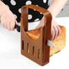 Pain de cuisine pratique Toast Toast Slicer Cutter Maker Guide de moule Outils de tranchage