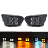 Pair LED DRL feux diurnes lampes pour KlA KX Croix 2018 deux / trois couleurs