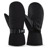 Pair Motorcycle Winter Gloves Outdoor Ski Gloves Warm Non-Slip Extended Wrist Windproof Gloves Electric Motorbike Thicke