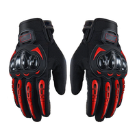Pair Touchscreen Motorcycle Gloves Full Finger Touch Screen Sport Riding Bike Bicycle Cycling Racing Gloves