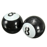 Pair Universal Car Truck Motor Bike Pool 8 Ball Tire Valve d