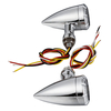 Paire 10mm Moto LED Clignotants De Frein Pour Harley Cruiser Chopper Voyants