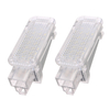 Paire 12 V 18 LED Lumière De Porte De Voiture Blanc Pied Nid Lumières Lampe De Porte De Courtoisie pour Audi A3 A4 A6 A8
