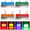 Paire 12V 12-LED Indicateur de marqueur latéral Lampe de camionnette commerciale
