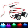 Paire 12V Spot Lightt LED Lampe de Poche Phare de Moto Phare de Jour