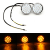 Paire 12V universelle moto bicyclette tour LED tour clignotant indicateur clignotant lumière lampe