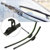 Paire 24 pouces 19 pouces Universal J-Hook Car Window Wind Shield Wilper Blade