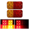 Paire 24v lampe de signal lumineux de tour 8 LED frein de queue pour camion remorque camion