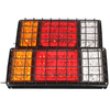 Paire 32 LED feux stop arrière feux indicateurs de queue pour camion remorque 12V 24V