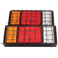 Paire 32 LED feux stop arrière feux indicateurs de queue pour camion remorque 12V 24V