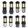 Paire 447LM 4.4W Blanc LED Feux De Rechange De Frein De Voiture Turn Ampoule Lampe 3157 7443 1156 1157 2835