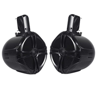 Paire 6.5 "2 voies 500W haut-parleurs marins son surround étanche suspendu tour de wakeboard coaxial haute puissance noi
