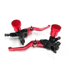 Paire 7/8 Moto Hydraulique De Frein Maître Cylindre Levier D