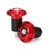 Paire 7/8 pouces Poignée Poignées de guidon Bar End Cap Plugs Aluminium Pour Moto Vélo