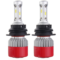 Paire COB LED Kit phare de voiture 6000K H4 H7 H11 H13 9005 9007 60W 7200LM